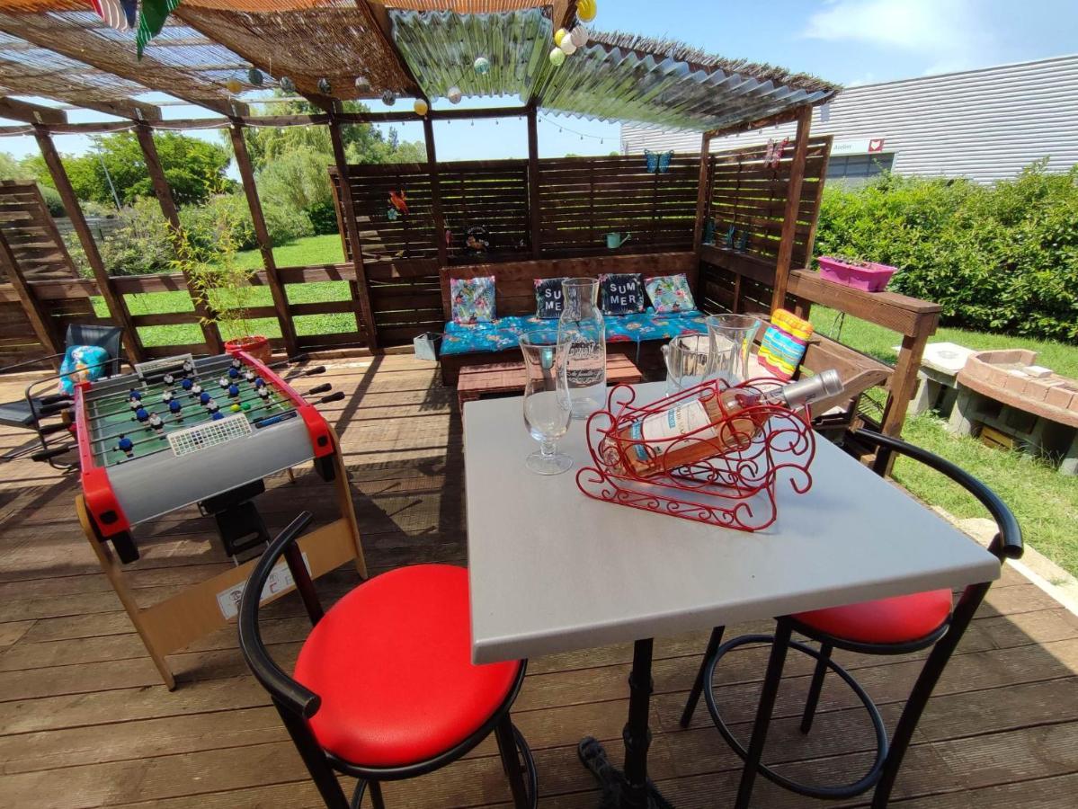 Le Cosy Occitan Villa Chaleureuse Independante Baignoire Terrasse Jardin Carcassonne Exterior foto