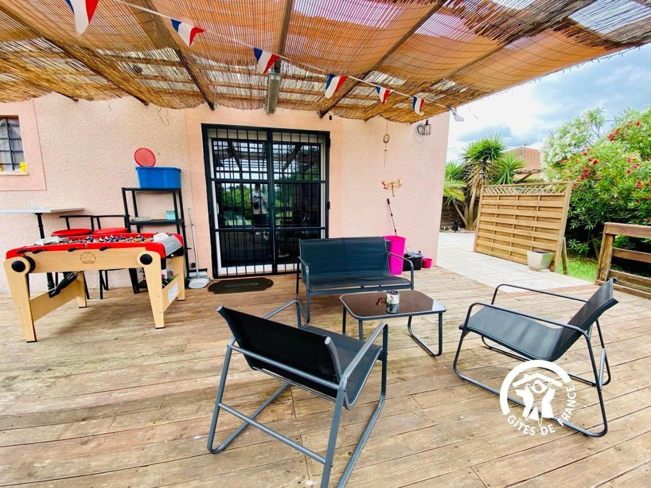 Le Cosy Occitan Villa Chaleureuse Independante Baignoire Terrasse Jardin Carcassonne Exterior foto